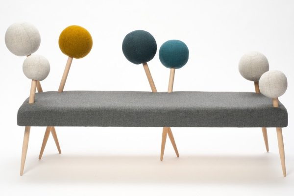 Designer Bench with Unique Details - Image 2