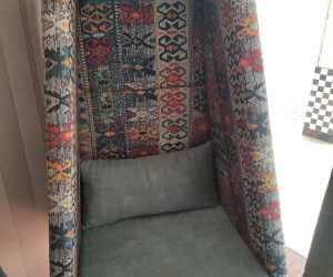 Elegant High Back Chair
