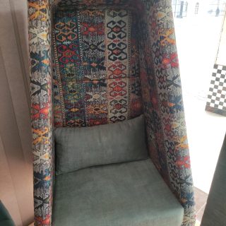 Elegant High Back Chair