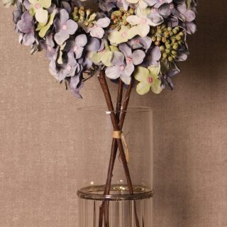 Artificial Hydrangea Floral 3 Stems
