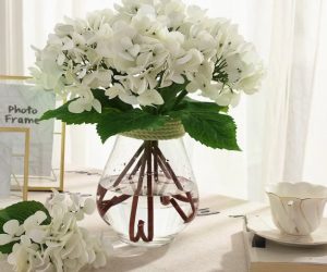 Vibrant Faux Hydrangea Bouquet
