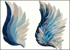 Arctic Wing Rug