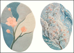 Glacial Orchard Rug